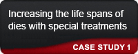 Increasing the life spans of dies with special treatments